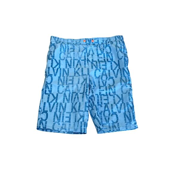 Calvin Klein Boys XL 18/20 Swim Trunks Would Fit Men’s Small - Picture 1 of 6
